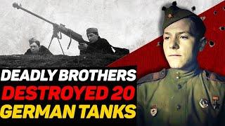 How DEADLY armor-piercers DESTROYED 20 german tanks with anti-tank rifles!? WW2 documentary.