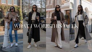 WHAT I WORE THIS WEEK | WINTER OUTFITS LOOKBOOK