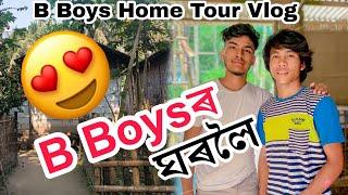 B Boys ৰ ঘৰলৈ||B Boys Home Tour Vlog||Sehera Beya Lora||@BBoysTube Accident Vlog