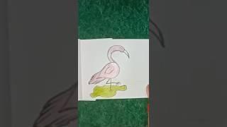 how to draw tutorial with S #youtube #shorts #trending #video #tutorial #birds @seemavlog105