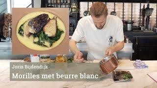 Joris Bijdendijk maakt gevulde morilles met beurre blanc