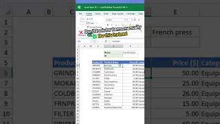 XLOOKUP  Excel Hacks Pt 1 #excel  #xlookup