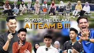 RAJA PICKUPLINE TEAM BARU AI TEAM !!! SAFWAN DAN ISYA BERBUNGA BUNGA...