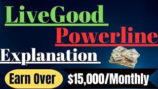 LiveGood Powerline Explanation | Earn Over $15,000 Monthly