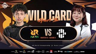 [ID] M6 Wild Card Hari 3 | RRQ AKIRA VS INSILIO | GAME 3