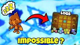 Can You Black Border Chimps While AFK? (BTD6)