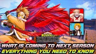 *BREAKING LEAKS* WHATS COMING TO NEXT SEASON OF MY HERO ULTRA RUMBLE!!!