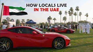 How Locals Live in UAE. Cars, Food & Perks