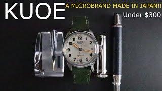 KUOE Kyoto A Japan Made Automatic Field Watch Japanese Made Microbrand!! The OLD SMITH Model 90-002