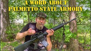 A word about PALMETTO STATE ARMORY