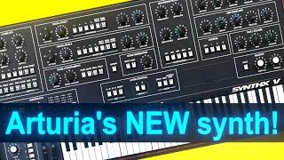 First look at the Synthx V | Arturia's NEW Synth!