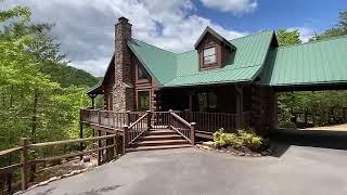 Stunning Smoky Mountain cabin for sale at 3660 Marian Lake Way