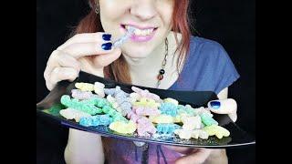 ASMR | SOUR CANDY DINOSAURS | TROLLI DINOREX XTRASOUR (No Talking) | Eating Sounds