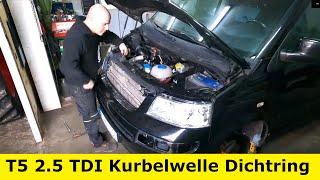 2.5 TDI Kurbelwelle Wellendichtring wechseln | Fendt Xylon Kotflügel Halter sind angekommen