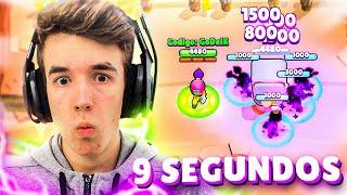 TARA DESTRUYE LA CAJA de ATRACO EN *9 SEGUNDOS* | BRAWL STARS