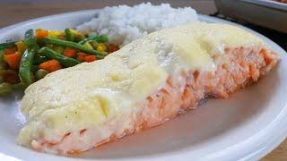 Baked Salmon Ala Conti's Recipe | Yummy PH