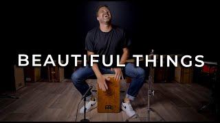 BEAUTIFUL THINGS by Benson Boone | Cajon Cover by Felipe Fagundes