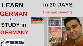 Learning German is easy - Study in Germany