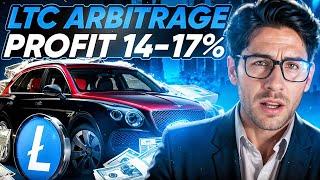 How I earn +9k$ every day! Crypto Arbitrage | Litecoin (LTC) Trading Strategy With Binance and Friri