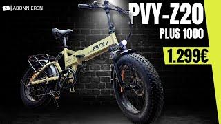 PVY Z20 Plus 1000 🫨 Der E-Bike Kick für Adrenalinjunkies! ‍️ #E-Bike Test #PVY #Power #Test