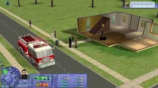Pranking Emergency Services in Sims 2 when having nothing