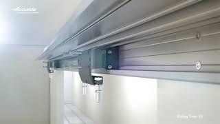 Accuride 0116 Sliding Track System – Sliding Door Application – Available from Häfele UK