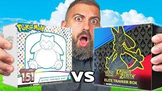 Pokemon 151 Vs Crown Zenith Box Battle!