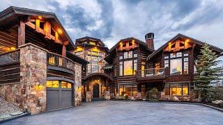 $10,750,000! Remarkable ski-in ski-out single family home in Park City with truly panoramic views