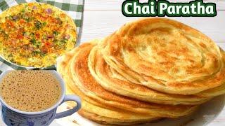 Quetta Chai Paratha Recipe || Crispy Layered Paratha || Lachha Paratha @YummyTraditional100