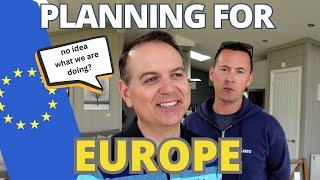 Campervan European road trip planning | These are our plans