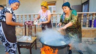 TRADITIONAL FOOD IN UZBEKISTAN - Unforgettable Family Meal in Khiva!