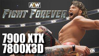 AEW Fight Forever - HIGHEST Settings - 7800X3D 7900XTX - 1440