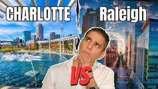 Charlotte VS Raleigh | BEST City To Live In North Carolina   WHO WINS?!