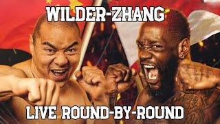 DEONTAY WILDER-ZHILEI ZHANG LIVE ROUND-BY-ROUND! 5 VS 5 MATCHROOM-QUEENSBERRY ENTIRE CARD