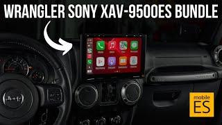 Jeep Wrangler JK Sony XAV-9500ES Plug & Play Kit Installation | 2007 - 2018 Jeep Wrangler JK