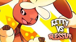 POKÉMON RUBÍ OMEGA & ZAFIRO ALFA COMBATE ONLINE: KITTY vs BLESSUR, "ICE PUNCH"!