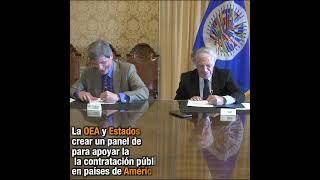 2022 JUL 20 OEA y EEUU crean panel de auditores para apoyar la transparencia en gastos sanitarios