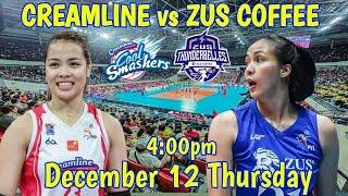 CREAMLINE vs ZUS COFFEE I LIVE SCOREBOARD PLAY-BY-PLAY & PLAYERS STATISTICS.