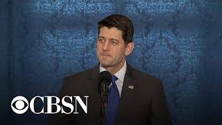 House Speaker Paul Ryan delivers farewell speech