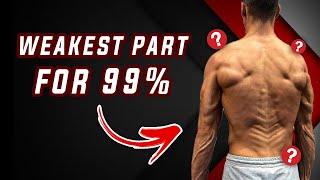 The Weakest Body Part For 99% of People (How to Strengthen it)