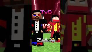 ZakieXD Vs TvS HeroCrafterZ [ I Was Never There Edit ] #zakiexdgaming #vs #shorts