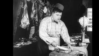 The Butcher Boy (1917) Roscoe "Fatty" Arbuckle, Buster Keaton, Al St. John, Alice Lake