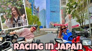 Go Kart in Japan + Cherry Blossom experience (Japan trip)