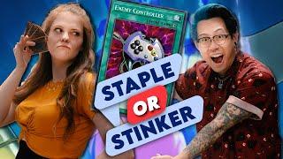 Rock Star Magic Player Rates Yu-Gi-Oh Cards | Staple or Stinker