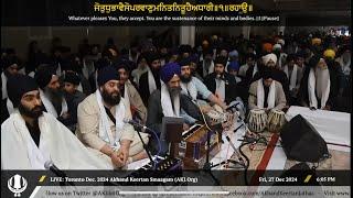 031 Bhai Jaswant Singh Jee Toronto at FridayPM Toronto December 2024 Annual Akhand Keertan Smaagam