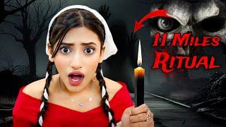 I Did The 11 MILES RITUAL At 3:33 AM *Kabristan Mein Bhoot  | SAMREEN ALI