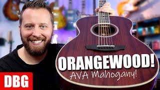 The New ORANGEWOOD AVA! - Solid Mahogany Acoustic Guitar!