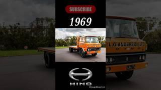 Evolution of Hino Ranger (1964-2025) #hinoranger #viralvideo