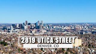 HD Drone Flyover of 2819 Utica St -  Denver, CO