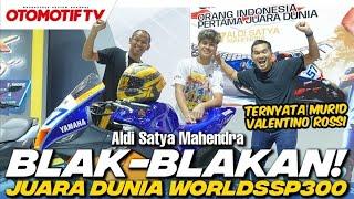 TERNYATA MURID VALENTINO ROSSI, ALDI SATYA BLAK-BLAKAN JUARA DUNIA WSSP300 l Otomotif TV